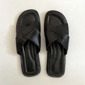 Paul Smith Men’s Black Leather Sandals